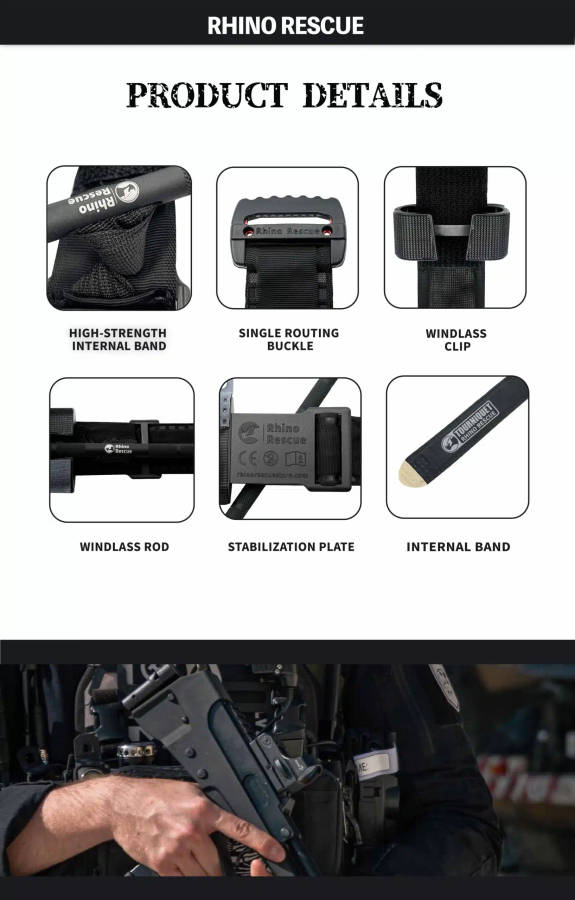 Rhino Rescue Metal Tourniquet