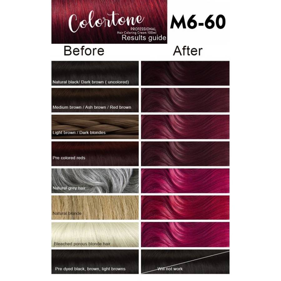 Colortone Professional Hair Dye Toner Tint Coloring Cream - 12BP Light Silver Steel
