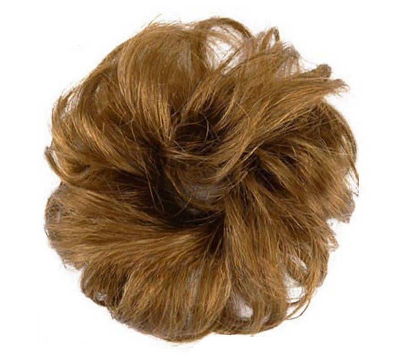 XL 100% Brazilian Remy Human Hair Scrunchie - 27 Strawberry Blonde