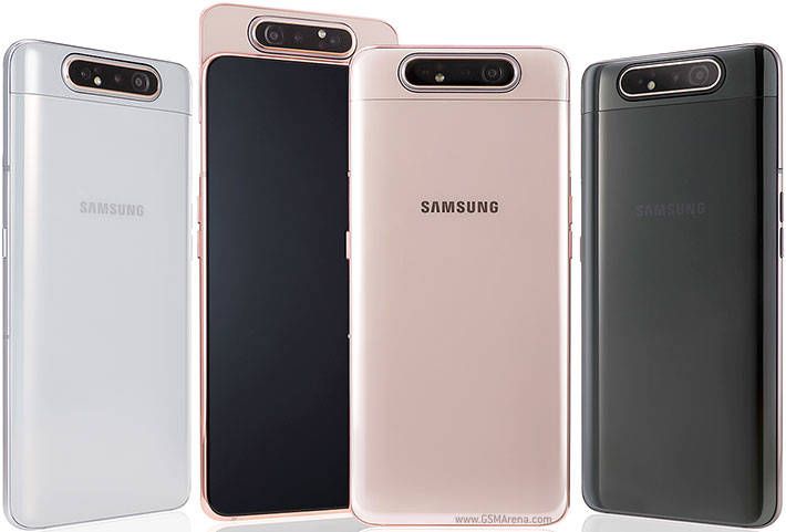 Samsung Galaxy A80 (128GB) - Ghost White - 128GB