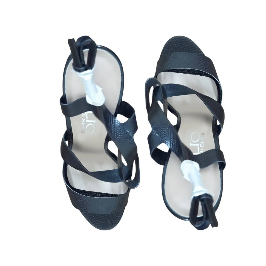 Palio De Siena Black Platform Heels