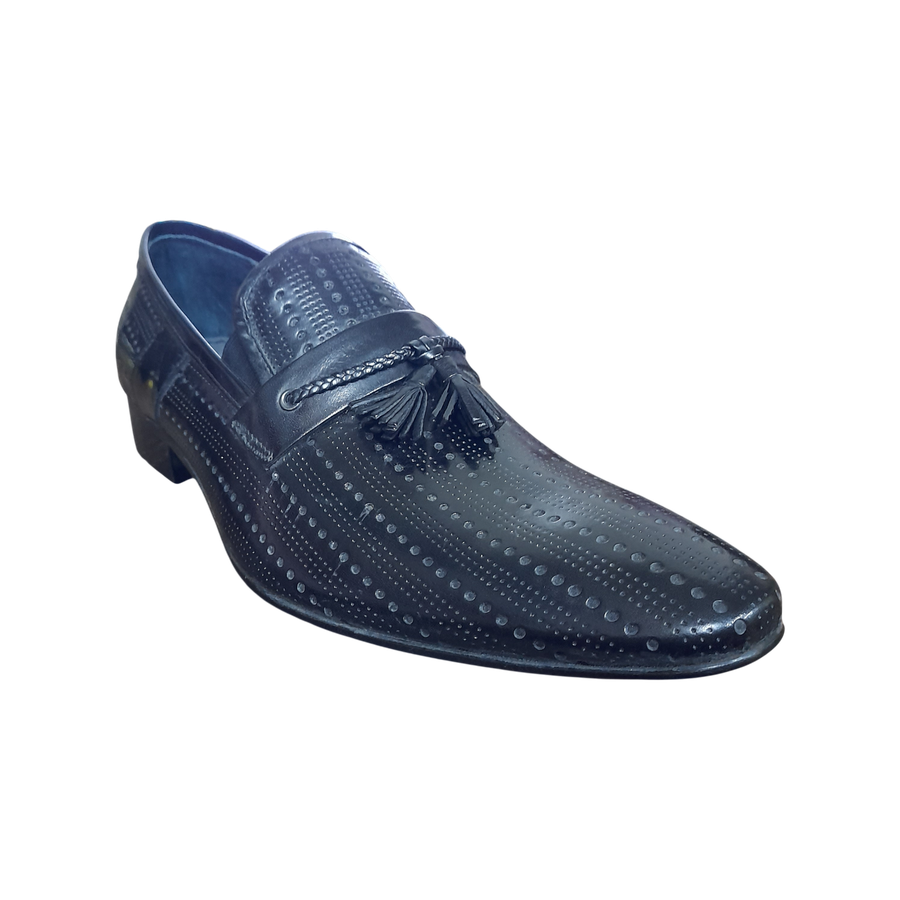 Leather Tassel Loafers