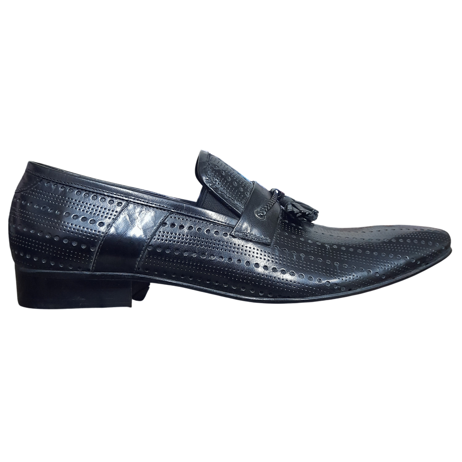 Leather Tassel Loafers