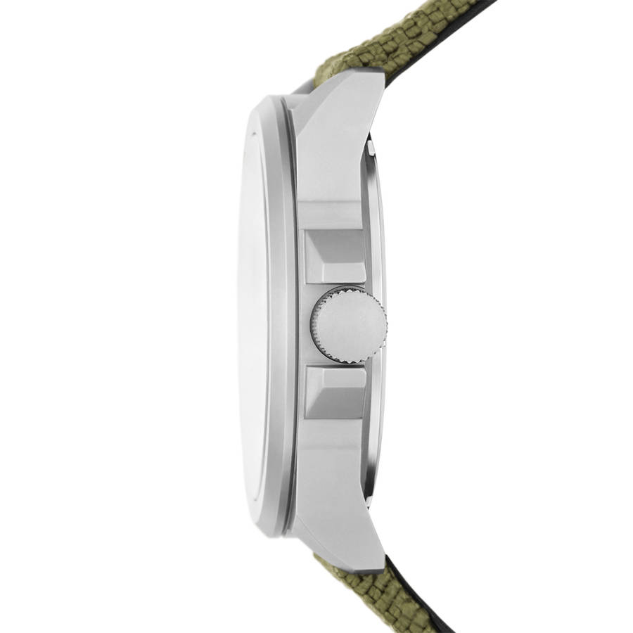 Fossil Bronson Men's Green Nylon Watch (FS5918)