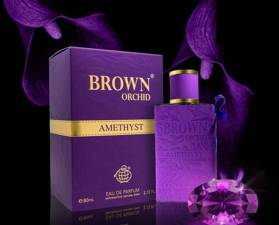 Brown Orchid Amethyst