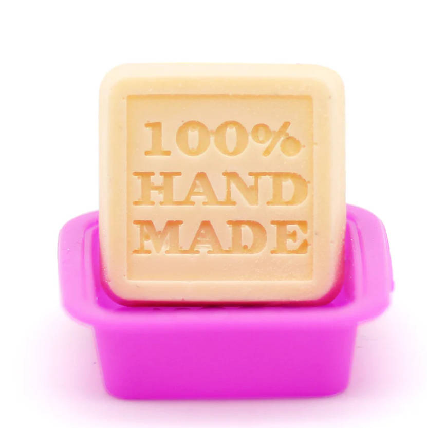 100% Hand Made Silicone Soap Mould - Triple Pressed