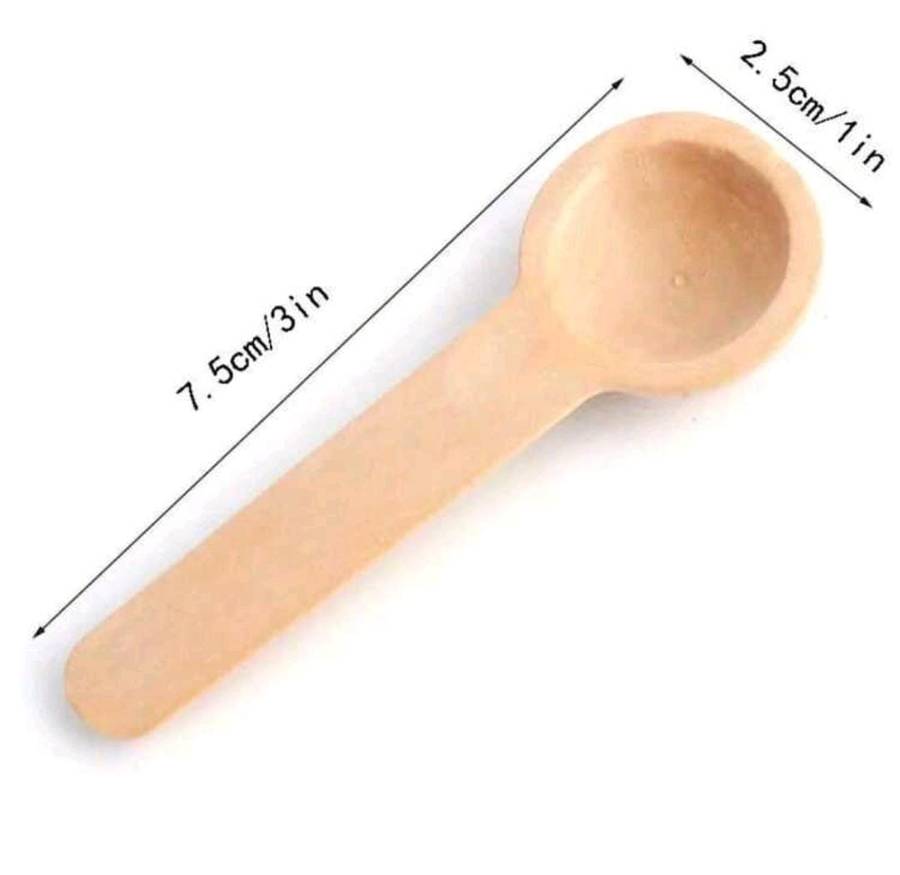 Wooden Measuring Spoons - 10pcs