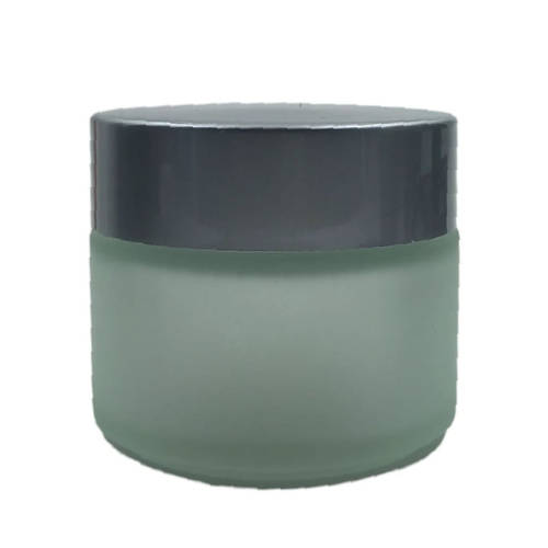 Frosted Jar with Silver Lid - 100ml