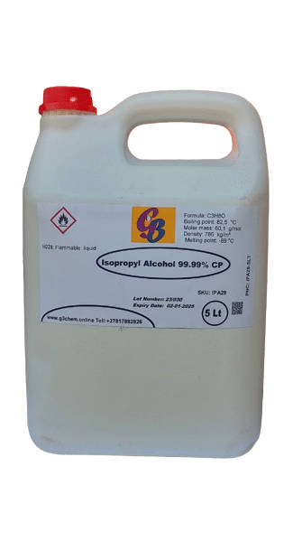 Isopropyl Alcohol (Rubbing Alcohol) 99.99% CP