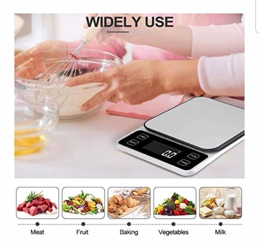 Kitchen Food Scale :3Kg/0.1g  Rechargebale