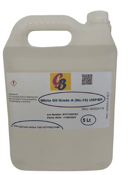 White Oil Grade A (No.15) USP/BP