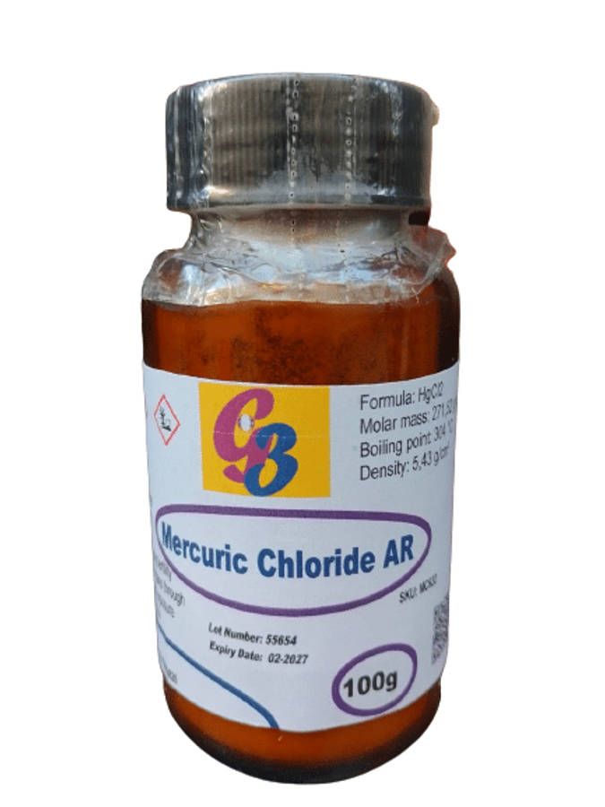 Mercuric Chloride AR 100g