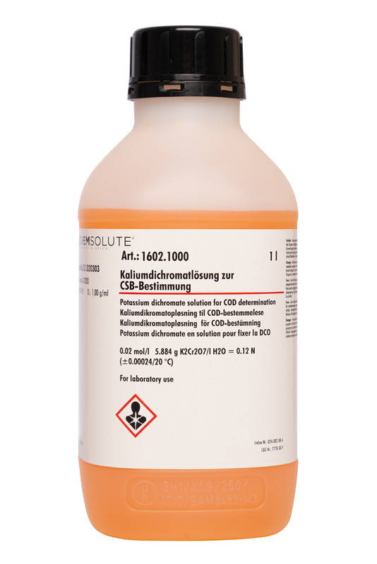 Potassium Dichromate 1.00N/0.1667M Volumetric Solution