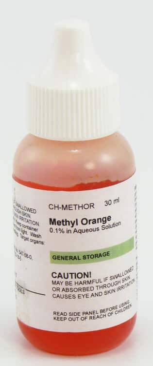 Methyl Orange Indicator Solution