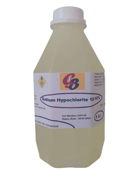Sodium Hypochlorite 12-15% CP