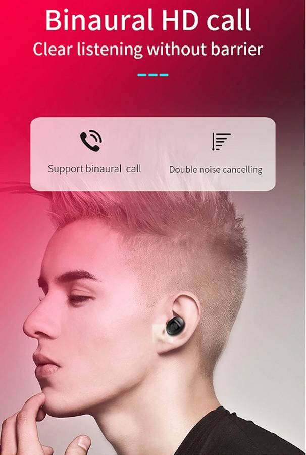 XG12 TWS Bluetooth 5.0 Earphones