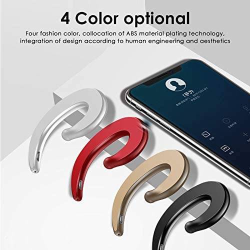 Y12 Bone Conduction Bluetooth 4.1 Wireless Earpiece 2 Pack