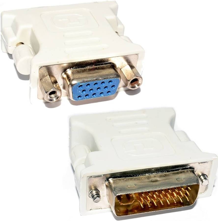 DVI (24+5) Male to VGA Female Converter