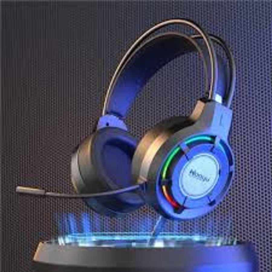 Wooyu G18 RGB Light Gaming Headset Headphone with Built-in Microphone and Volume Control
