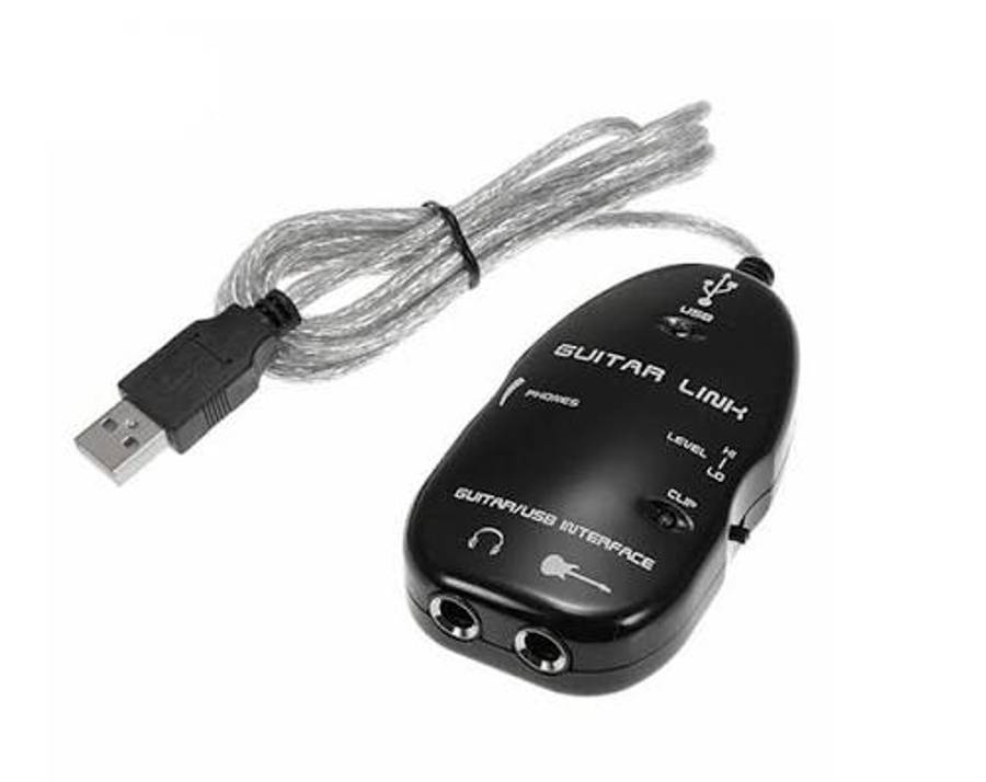 Guitar to USB Interface Cable for PC Recording