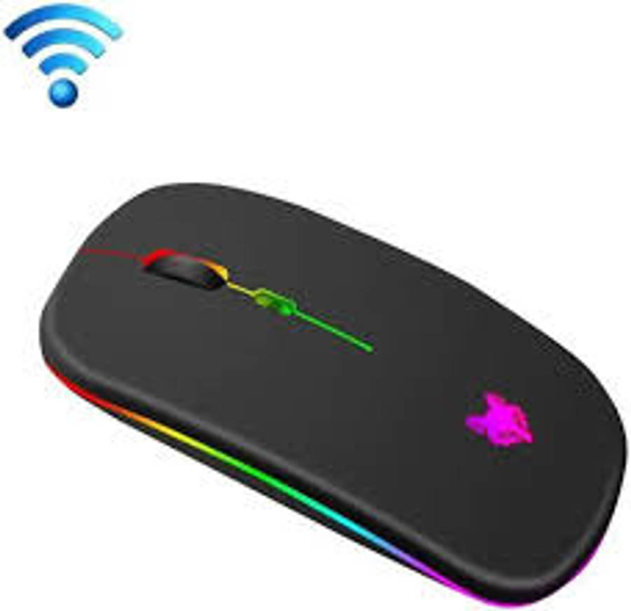 4 Keys USB Charging Business Office Wireless Light Mouse