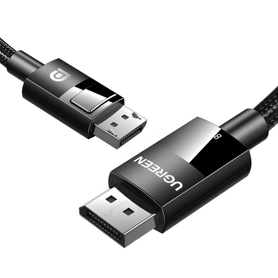 UGREEN DP114 8K DisplayPort Male to Male Braided Cable 2m