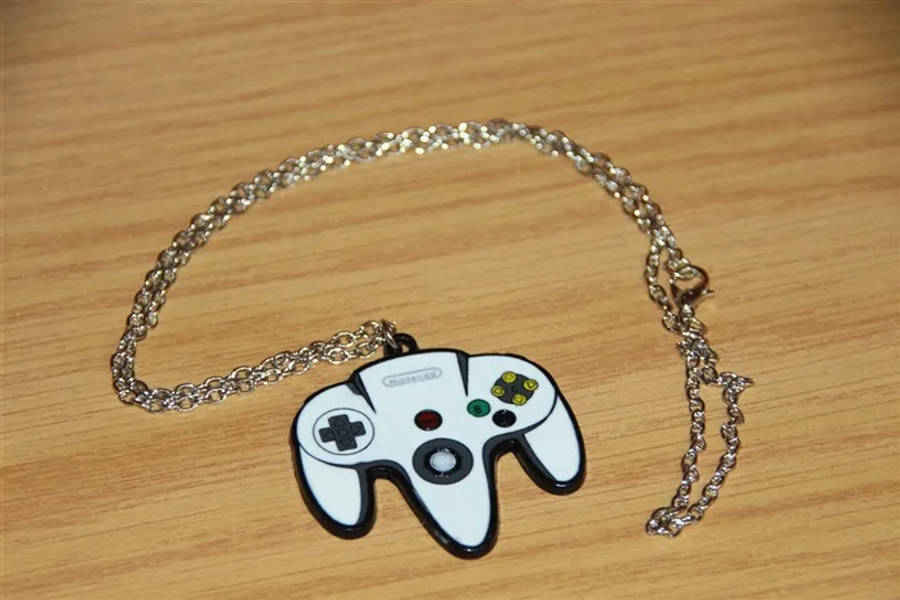 Nintendo 64 Controller Necklace