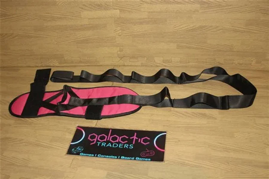 Pink and Black Suede Design Tension Band. Calf stretch, BRAND NEW