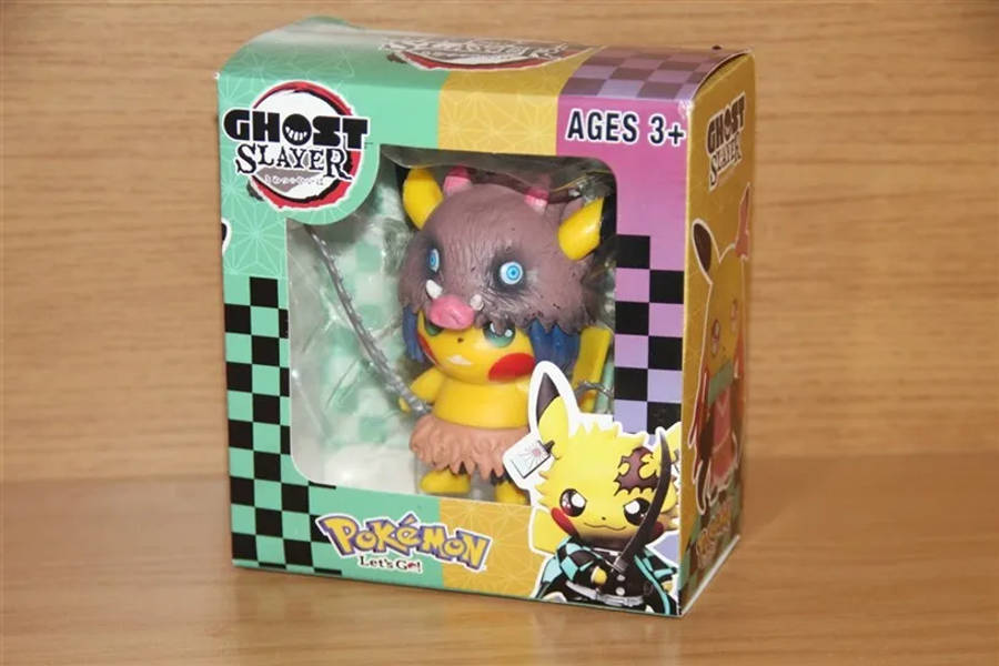 Pikachu Inosuke Demon Slayer Cosplay (Ghost Slayer)
