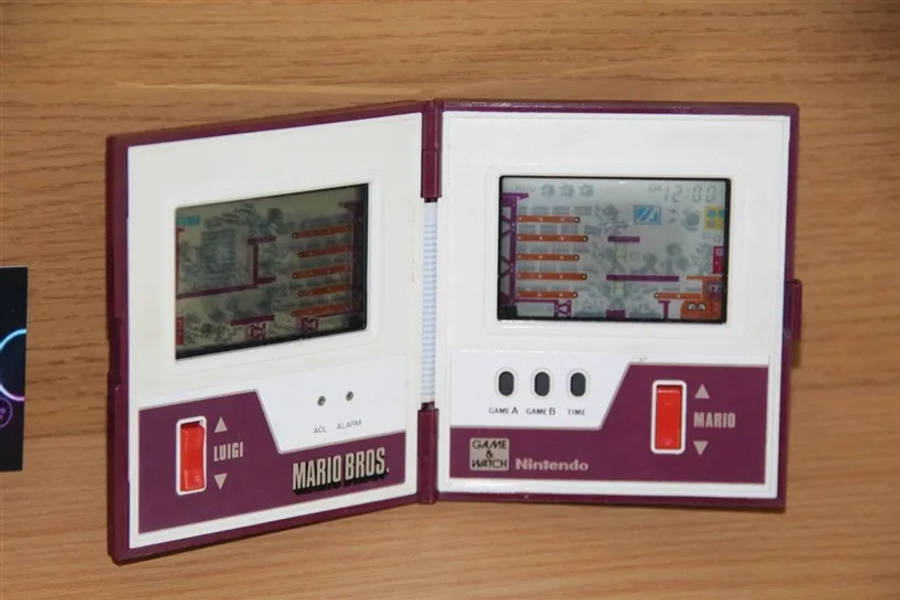 Nintendo 1983 Retro Game and Watch Mario Bros console