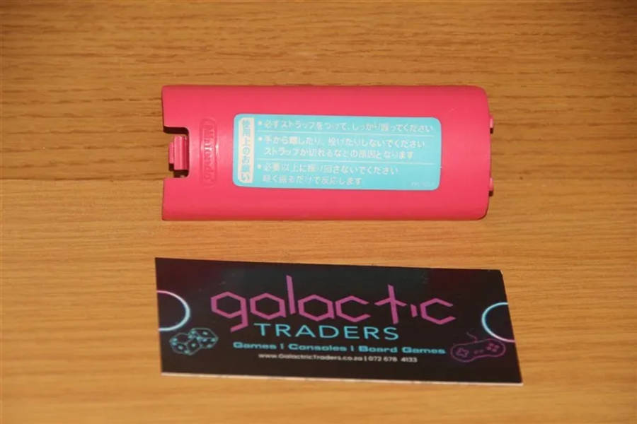 Nintendo Wii Pink Remote Battery Cove