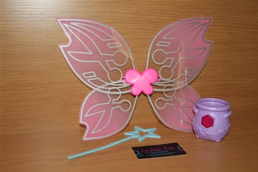Pixie Wings, Wand And Caldron For Little Girls