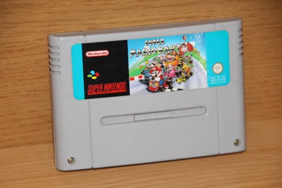 Super Nintendo SNES Super Mariokart