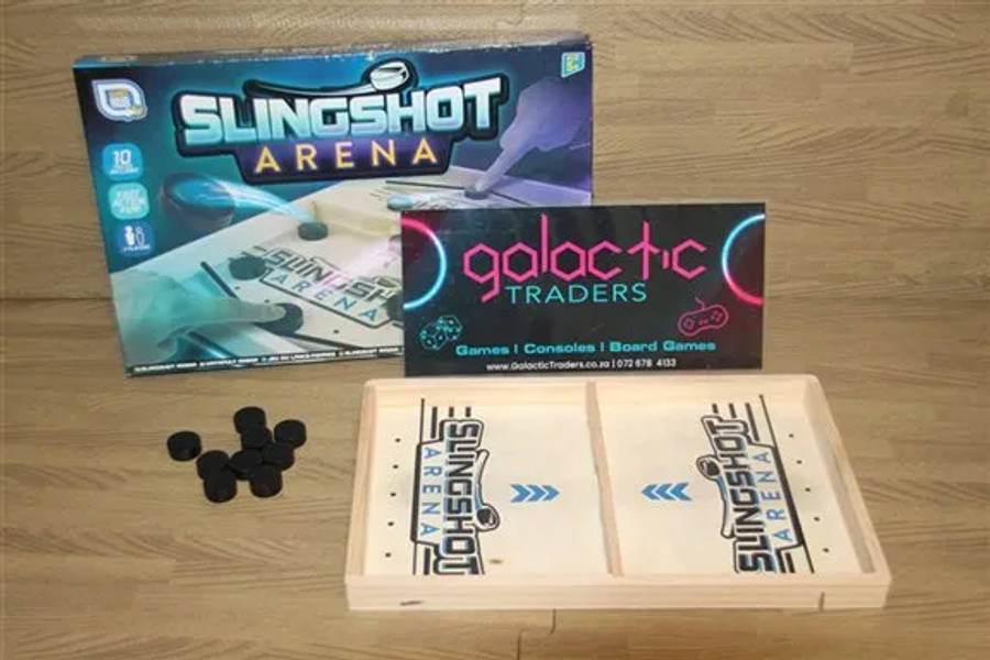 Slingshot Arena Board Game (missing one piece)