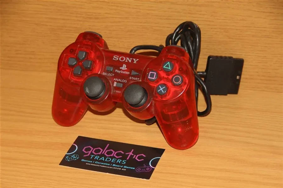 Sony PS2 limited edition red collectable analog controller