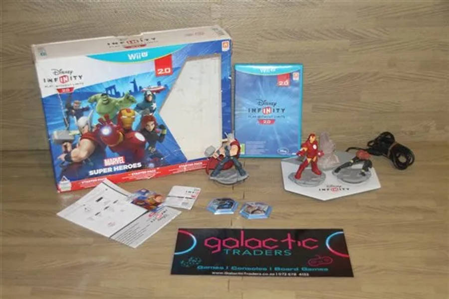 Nintendo Wii U Disney Infinity 2.0 box set