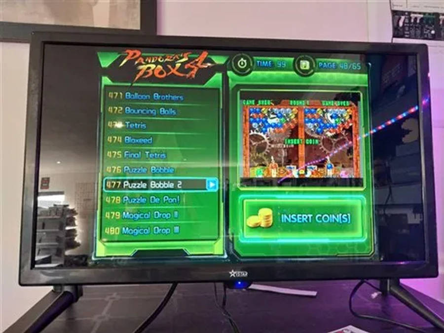 Street Fighter theme Arcade table top console