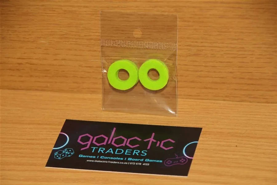 Controller Analog Stick Rubber Ring for PS2, PS3, PS4, Xbox 360 and Xbox One - Neon Green