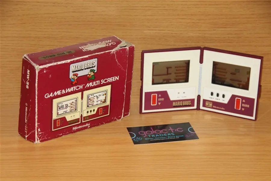 Retro Nintendo Game and Watch Mario Bros Multi-screen