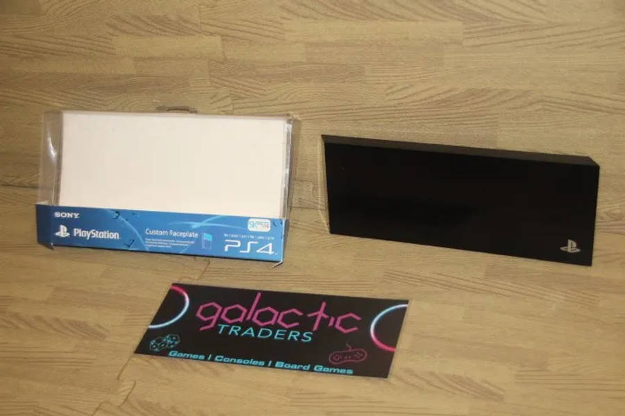 PS4 Custom Faceplate- Black