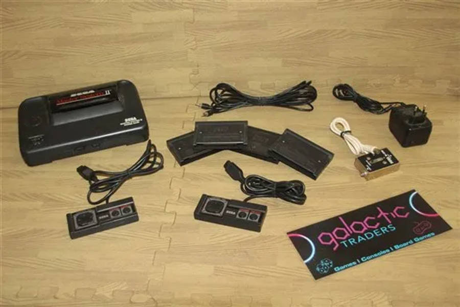 Retro Sega Master System 2 console
