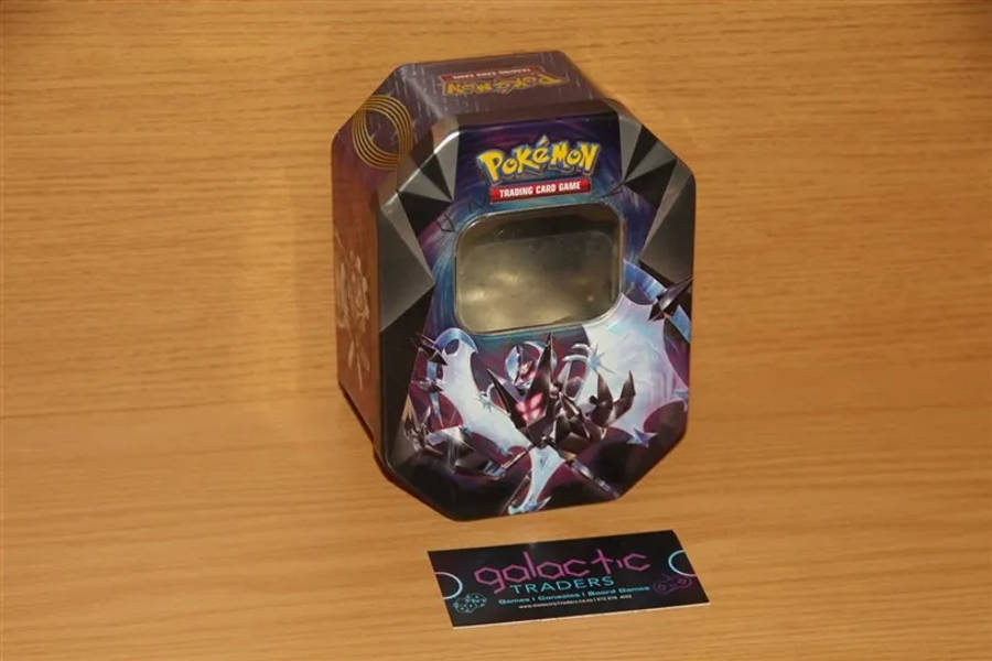 Pokemon TCG Spring 2018 Dawn Wings Necrozma Tin empty