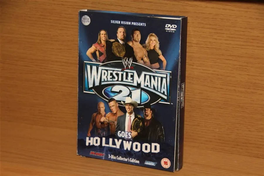 DVD WWE Silver Vision Presents Wrestlemania 21 Goes Hollywood