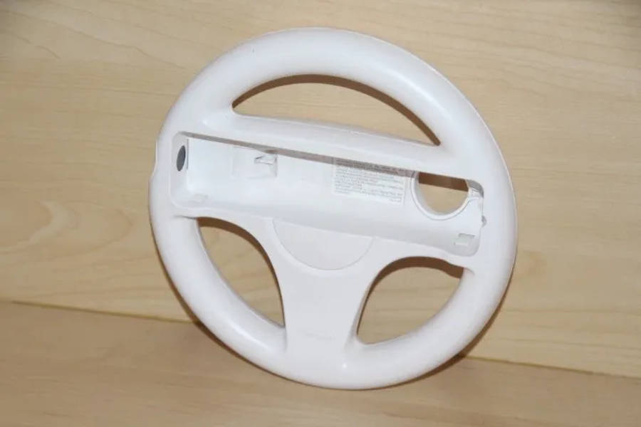 Wii Mario Kart wheel white