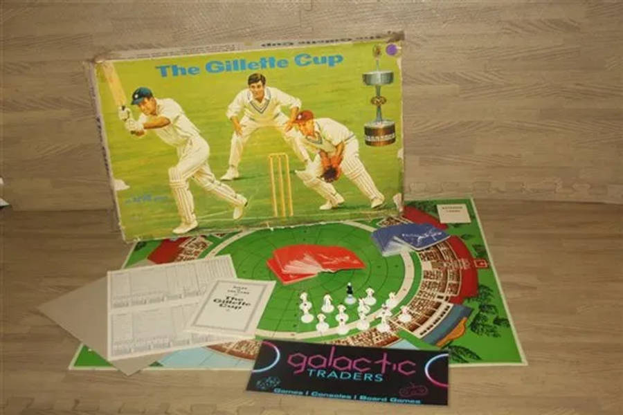Retro The Gillette Cup Board Game