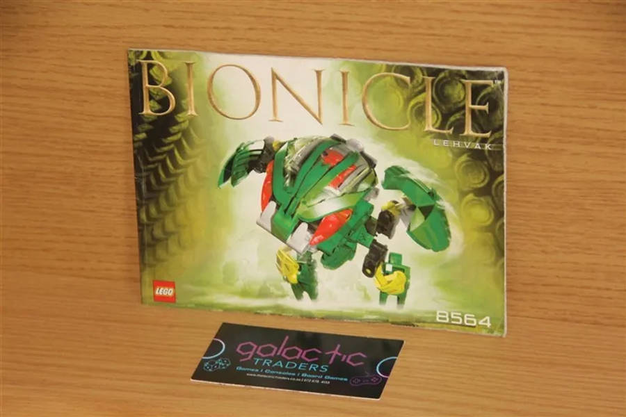 LEGO Manual 8564 Bionicle Lehvak Book