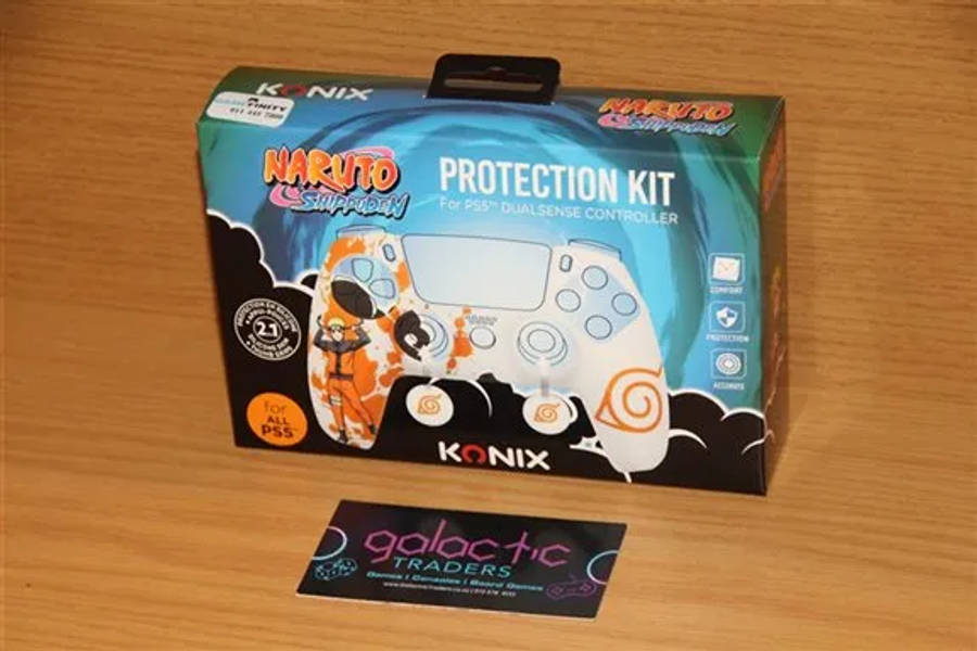 Konix Playstation 5 Dualsense Controller Naruto Shippuden Protection Kit