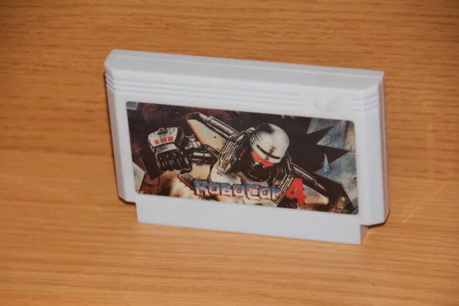 Retro TV Game Cartridge - Robocop 4