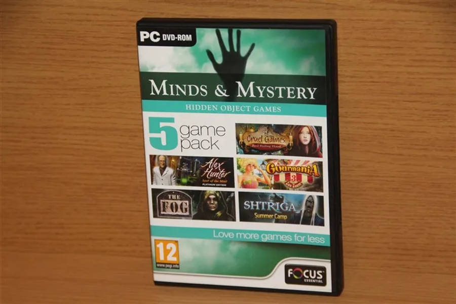 PC Minds &amp; Mystery 5 Game Pack
