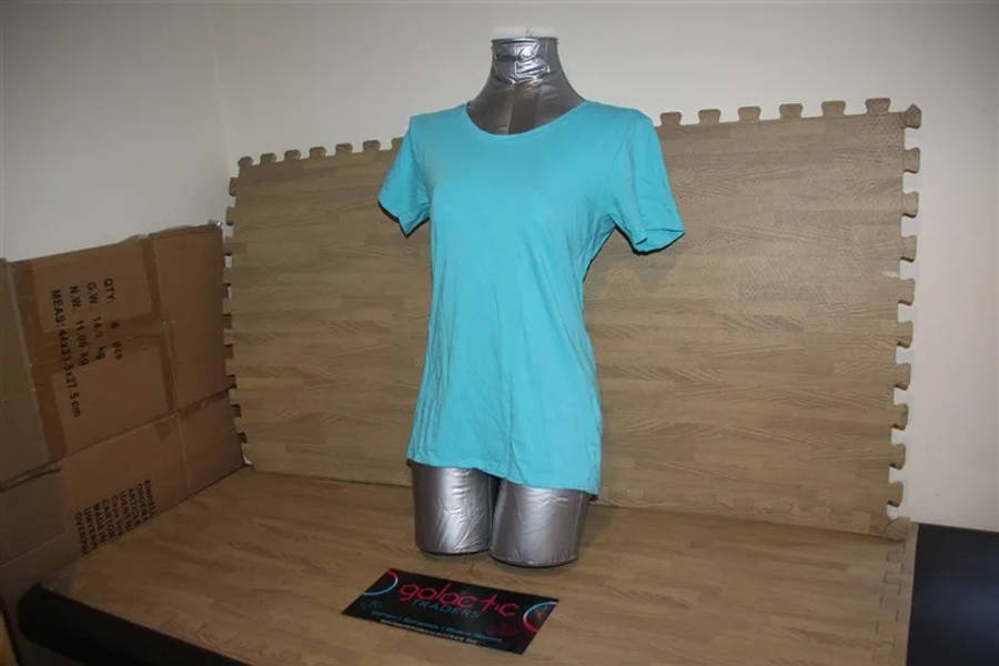 Cotton blue T-shirt, Size Small